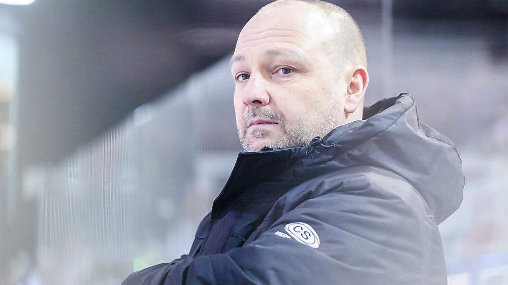 Trainer Gerhard Unterluggauer steht bis 2021 beim VSV unter Vertrag