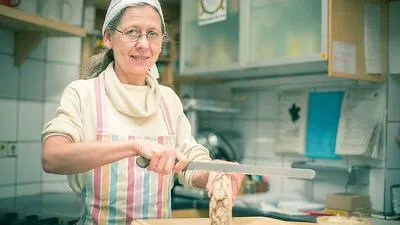 Ushij Matzer in ihrem Bioladen