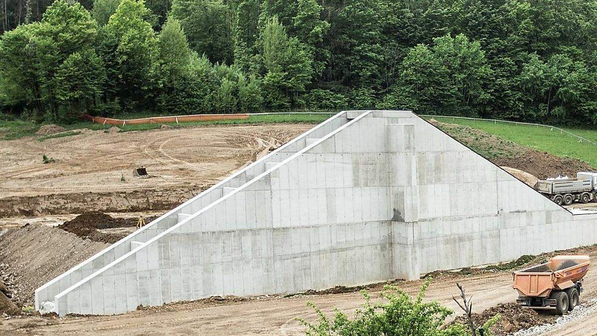 Hochwasserschutzprojekt in Stattegg