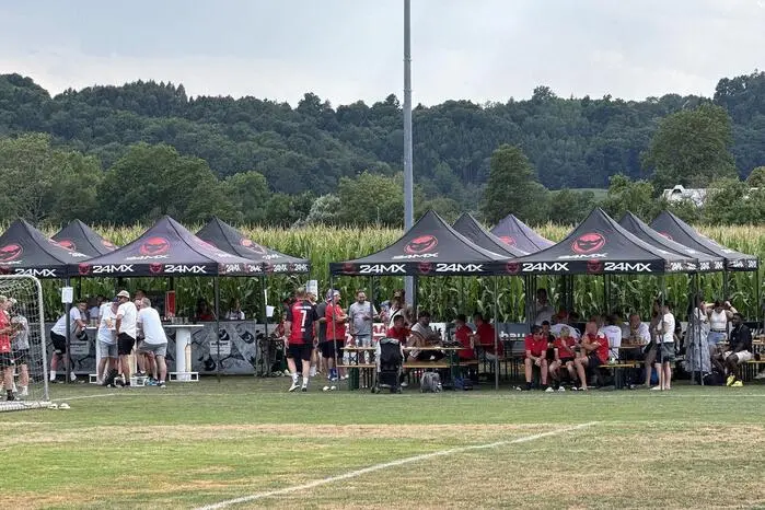 Die „Spritzerwertung“ ging souverän an das „Super Soccer Scorer Team“