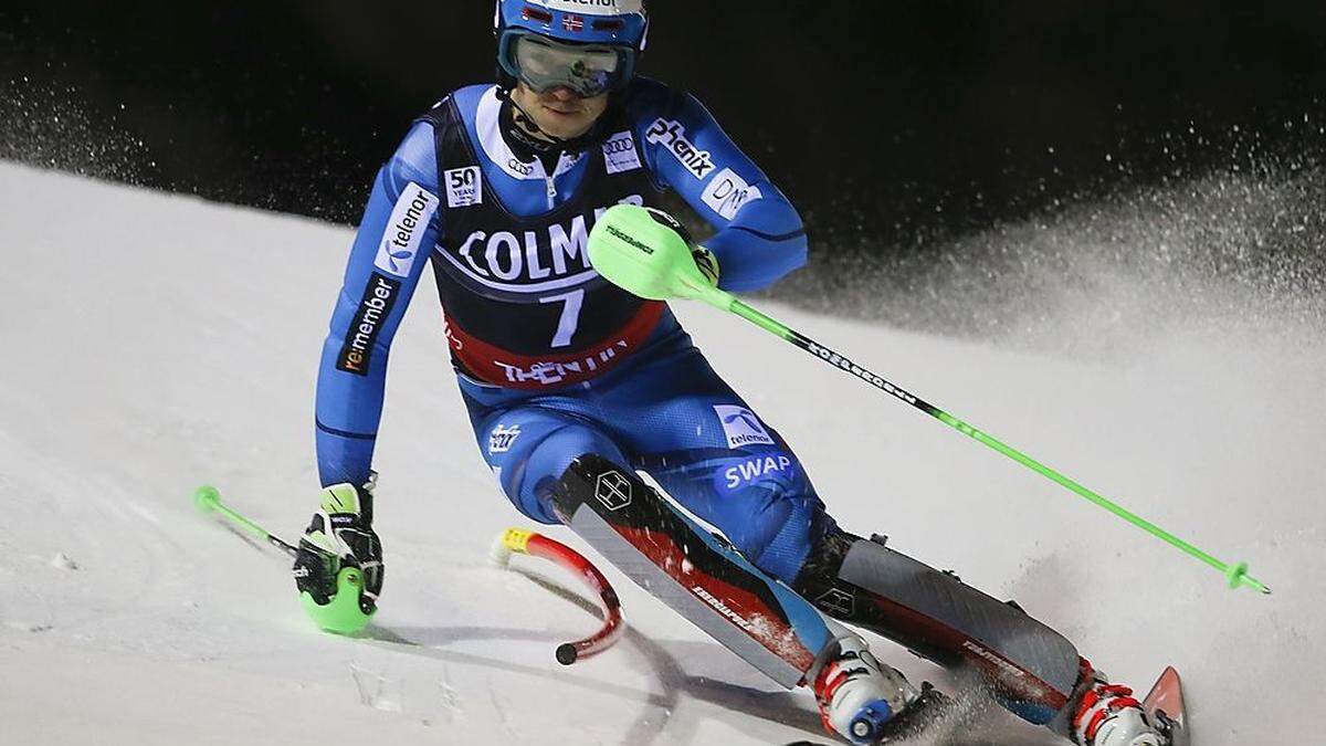 Henrik Kristoffersen legte im ersten Lauf vor