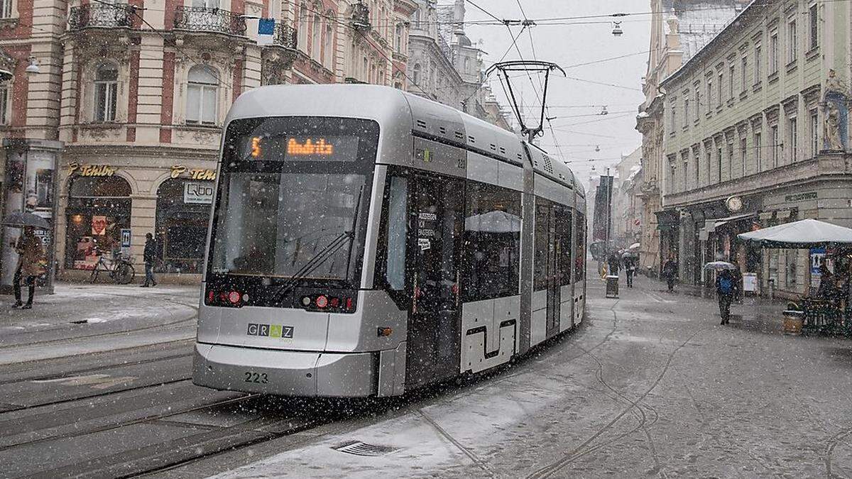 Tram in Graz