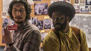 Adam Driver und John David Washington in Spike Lees bissiger Satire BlacKkKlansman