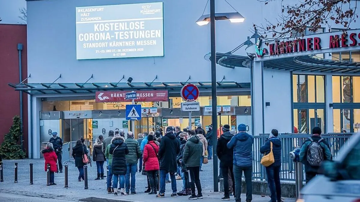 Kostenlose Corona-Testungen vor Weihnachten