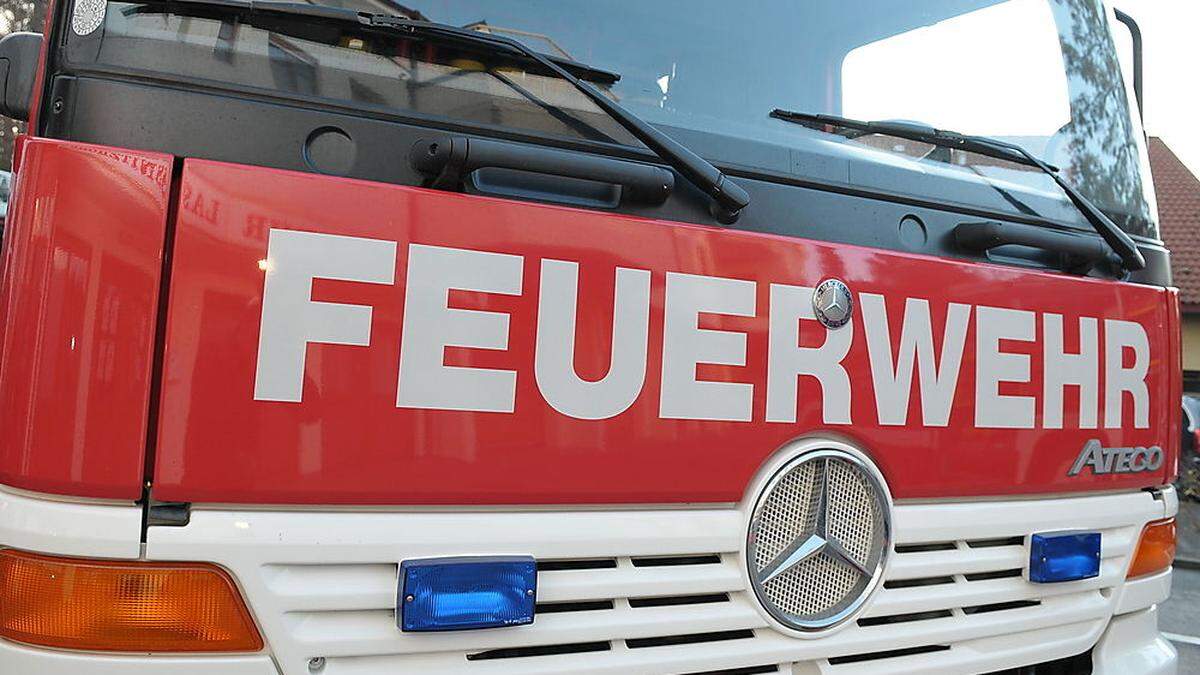 Die Feuerwehr Rohr an der Raab rückte aus