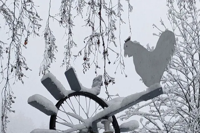 Schnee in St. Veit
