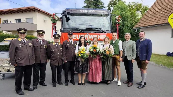 Zahlreiche Gäste kamen, um der FF Halbenrain zum runden Geburtstag zu gratulieren
