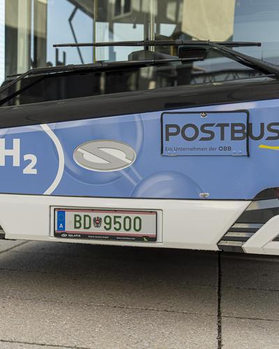 Im Oktober 2022 startete der erste Wasserstoffbus in Villach im Testbetrieb