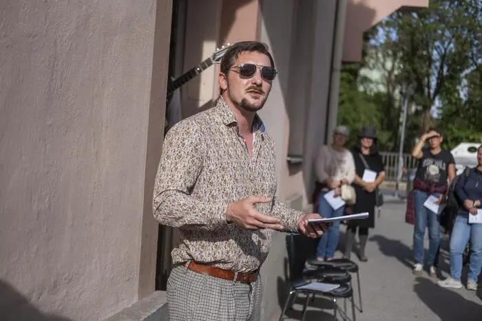 Tristan Ammerer ist der Obmann des Vereins für Gedenkkultur