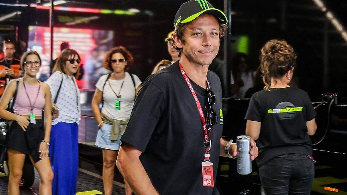 Valentino Rossi besuchte in Spielberg sein eigenes Team