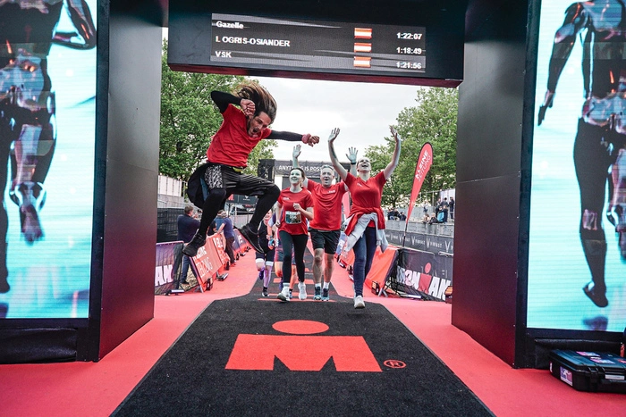 An der Finish Line wird aus Anstrengung pure Emotion