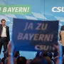 CSU-Wahlkampf-Abschlusskundgebung mit Söder und Seehofer