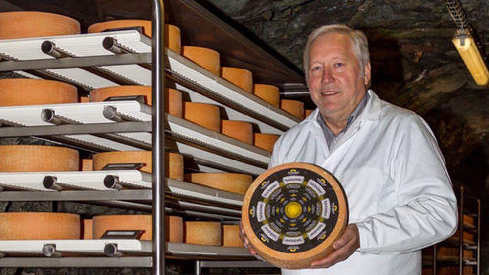 Franz Möstl entdeckte die Liebe zum Käse bereits am elterlichen Betrieb