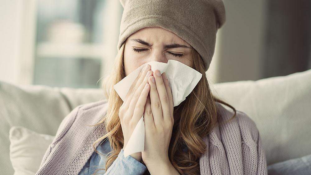 Nur 24 Kärntner waren vergangene Woche wegen der echten Grippe krankgemeldet