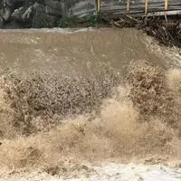 Die Ingering nach dem extremen Regen am 14. Juli