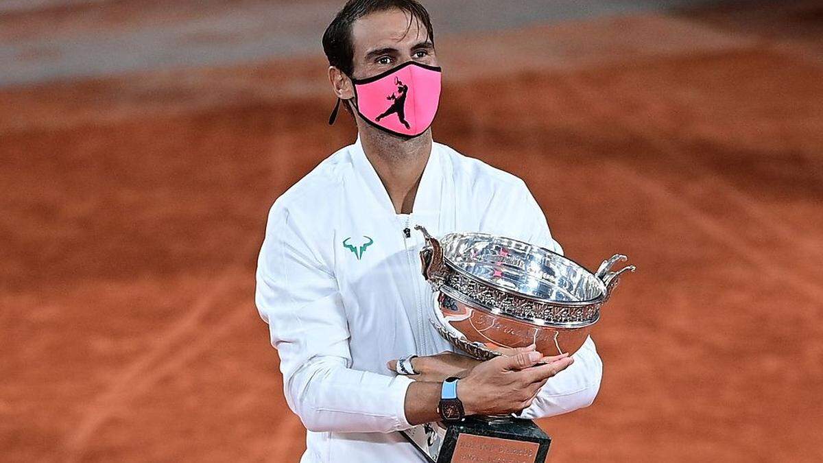 Am Ziel angekommen: Rafael Nadal