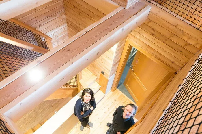 „Es war der Versuch, ein Haus gänzlich aus regionalen Rohstoffen zu bauen“, sagen die Bewohner.