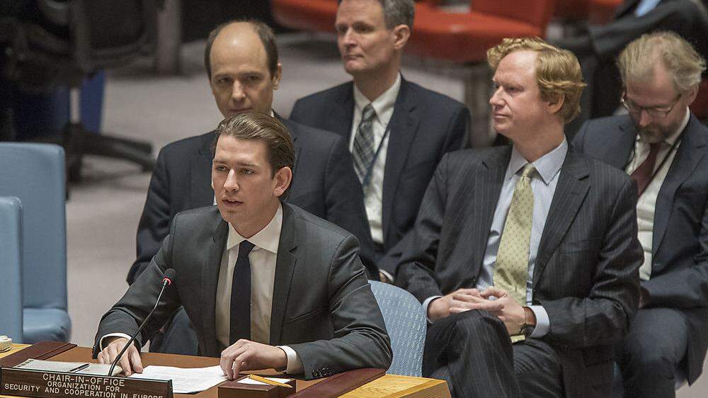 Kurz vor UNO-Sicherheitsrat