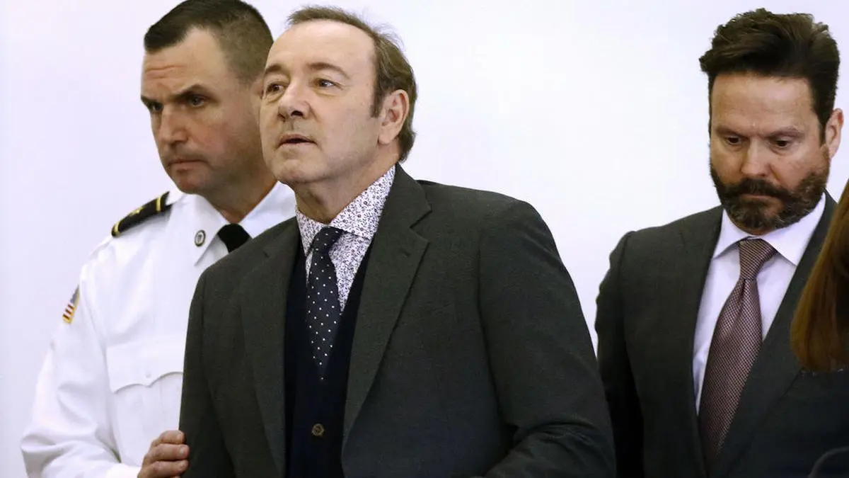 Kevin Spacey bei der Anhörung