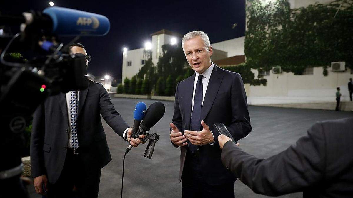 Frankreichs Finanzminister Bruno Le Maire