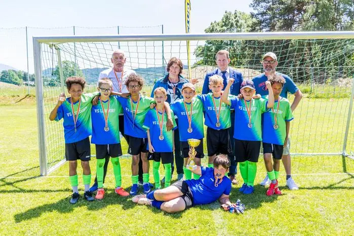 Platz zwei ging an die VS Lendorf 