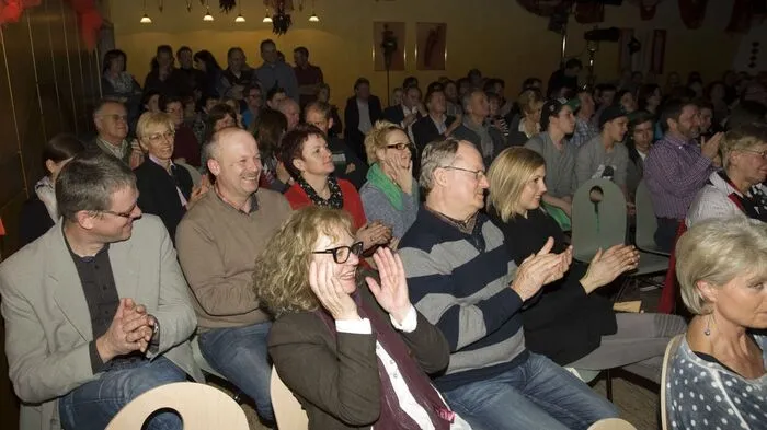 Das Publikum hatte gut lachen