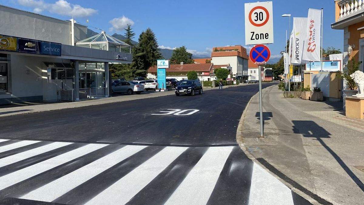 Die 10.-Oktober-Straße wurde einen Tag früher als geplant freigegeben 