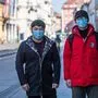 Maskenträger in der Herrengasse: Ein Bild, an das wir uns gewöhnen müssen