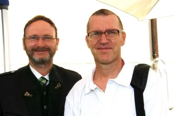 Unter den zahlreichen Besuchern war auch der amtierende Bürgermeister Bernd Gratzer.