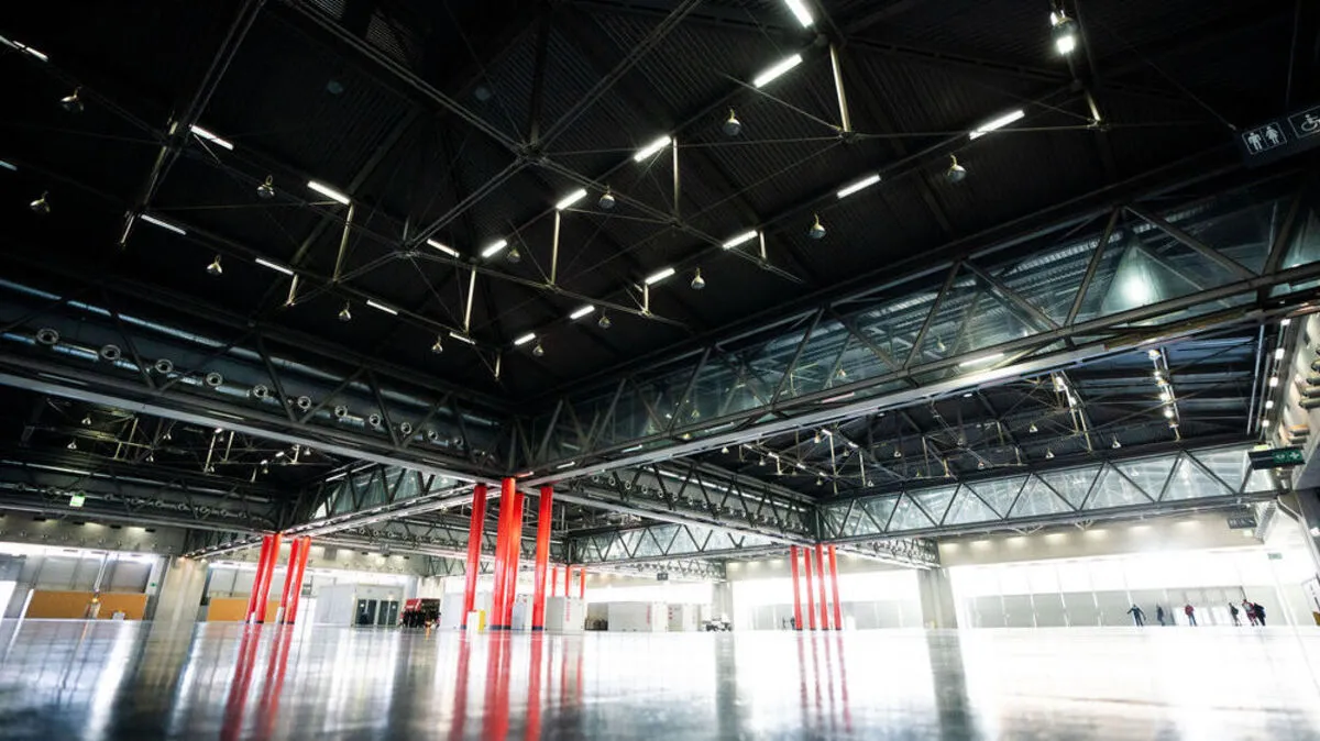 Messehalle Wien wird für Groß-Lazarett vorbereitet