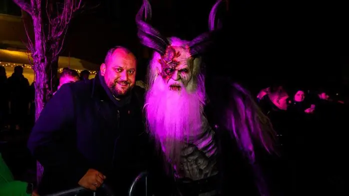 Schaurig-schön: In Wildon lud der Krampusverein „The Devils Lebring“ zum großen Krampuslauf