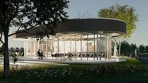 Knapp 40 Sitzplätze wird man im Inneren bieten können