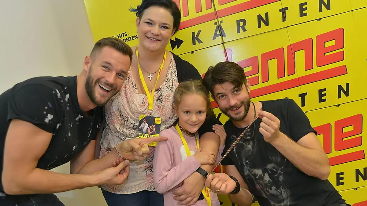 Pizzrea & Jaus begeisterten große und kleine Fans