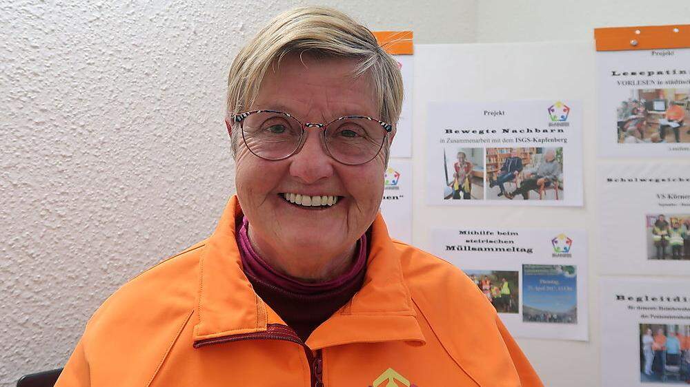 Eva Scheriau ist Obfrau der Zeit- und Hilfsbörse Bruck an der Mur