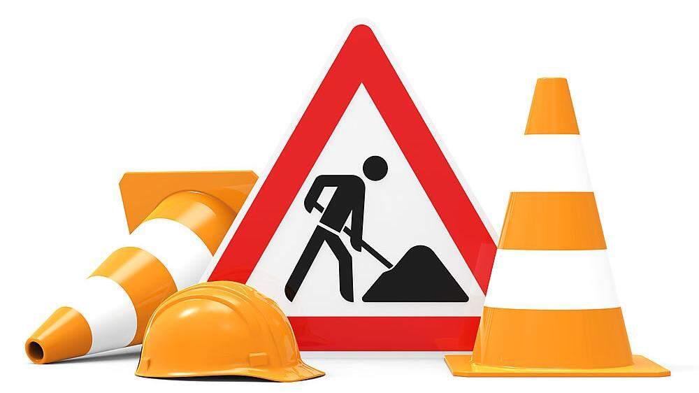 Baustellen behindern den Verkehr in Villach