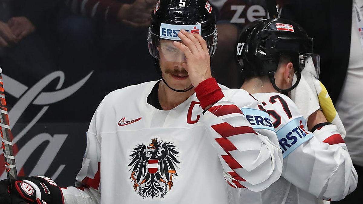 Österreichs Kapitän Thomas Raffl