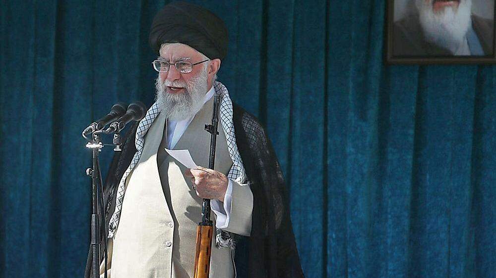 Ayatollah Ali Khamenei, das geistliche Oberhaupt des Iran.