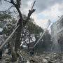 Zerstörte Häuser in Odessa