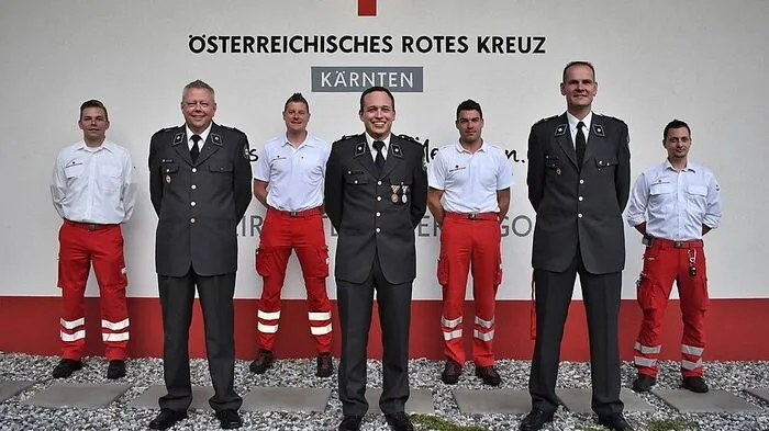 Patrick Reichnach, Joachim Hubmann, Fabian Buchacher,  Christoph Kovacic,  Fabian Nussbaumer, Karlheinz Hohenwarter, Thomas Steinwender.   