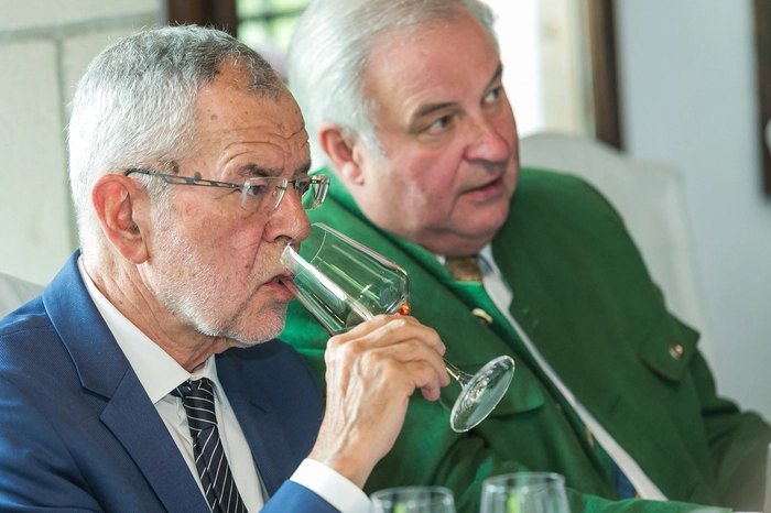 Alexander van der Bellen und Hermann Schützenhöfer