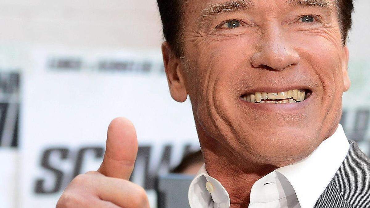 Vielleicht bald in Rom: Arnold Schwarzenegger