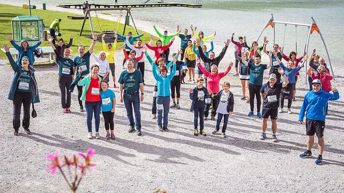 Zwischen 10 und 14 Uhr wurde am Erlaufsee gelaufen