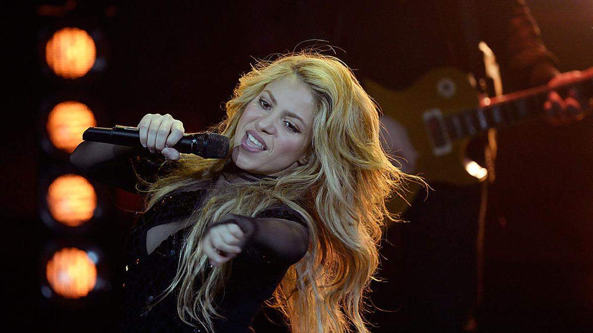 Auch Pop-Star Shakira ließ sich die Rechte an ihren Songs gut abgelten
