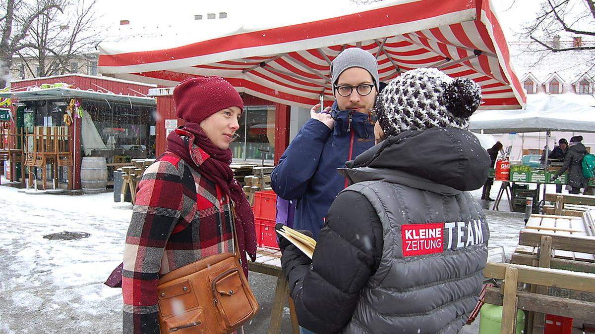 Wir hören uns im Rahmen der Bezirkstour der Kleinen Zeitung in allen 17 Grazer Bezirken um