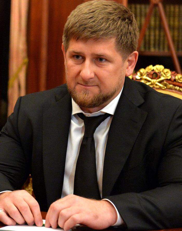 Ramsan Achmatowitsch Kadyrow, der aktuelle Präsident der russischen Teilrepublik Tschetschenien.