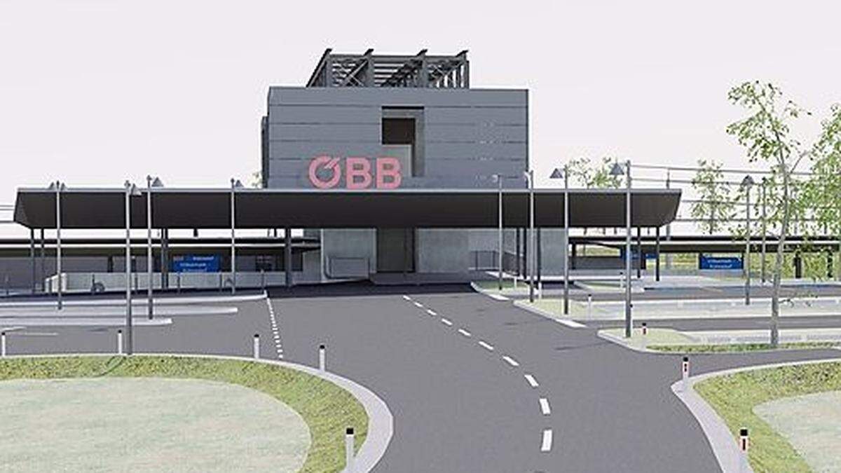 Am Bahnhof Kühnsdorf-Klopeiner See wird eine Mobilitätszentrale errichtet