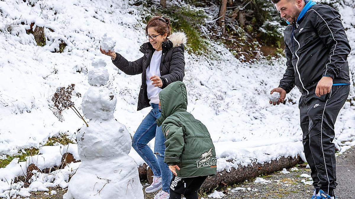 Vielleicht geht sich auch der eine oder andere Schneemann aus