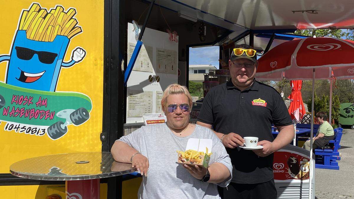 Der Kiosk am Wasenboden ist geöffnet