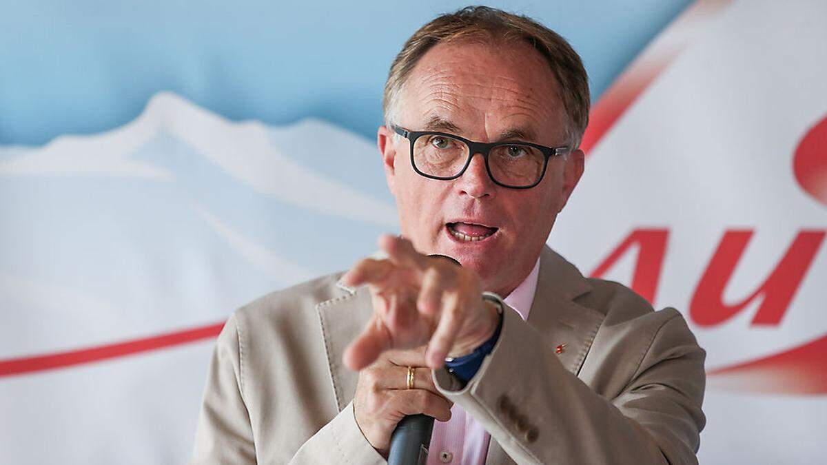 Karl Schmidhofer, der neue Präsident des ÖSV 