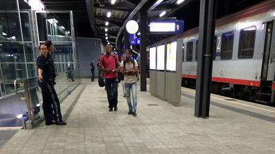 76 Flüchtlinge wurden am Brucker Bahnhof aufgegriffen